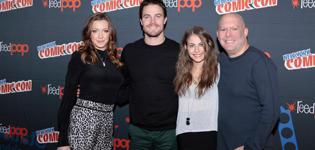 Images Of The Arrow Cast At New York Comic-Con!
