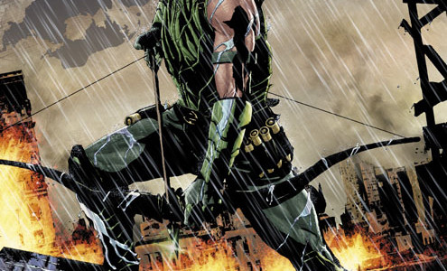 DC Unveils Andrea Sorrentino’s First Green Arrow Cover In Full Color