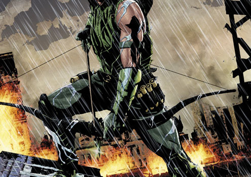 DC Unveils Andrea Sorrentino’s First Green Arrow Cover In Full Color