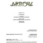 Arrow Episode 14 “The Odyssey” Credits