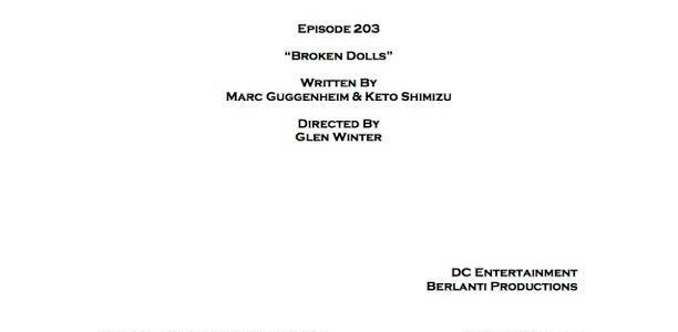 Arrow Episode #2.3 Title & Credits