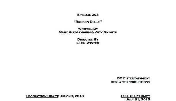 Arrow Episode #2.3 Title & Credits