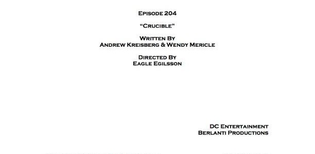 Credits For Arrow Episode #2.4 “Crucible”