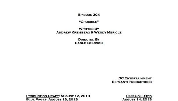 Credits For Arrow Episode #2.4 “Crucible”
