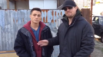 Video: Stephen Amell & Colton Haynes Preview Tonight’s Arrow