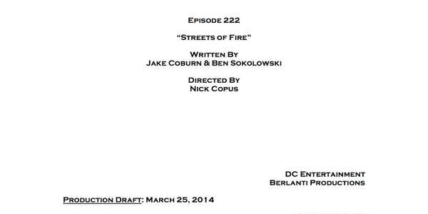 Arrow: Title & Credits Revealed For The Next-To-Last Episode Of Season 2