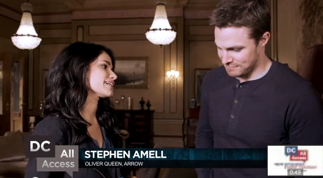 Exclusive Outtake: Stephen Amell On DC All Access