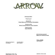Arrow Season 3 Premiere Title Revealed!