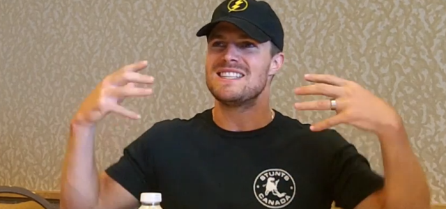 SDCC Video: Stephen Amell On Arrow Season 3, Olicity, The Baby & More
