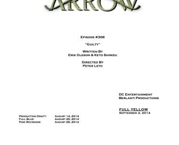 Arrow Episode #3.6 Is “Guilty”