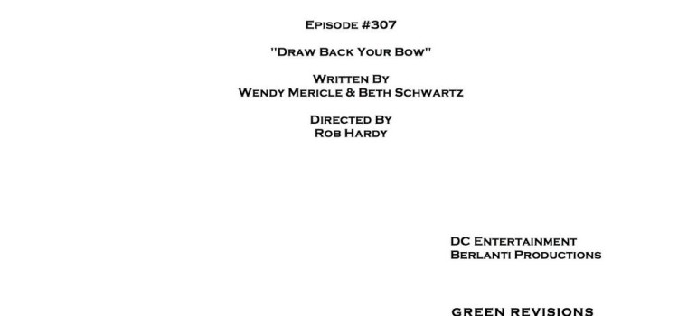Arrow #3.7 Title & Credits