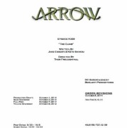 Arrow Episode #3.9 Title & Credits