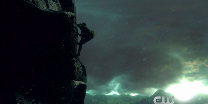 Arrow “The Climb” Promo Screencaps: Oliver vs. Ra’s al Ghul!