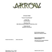 Arrow #3.22 Title & Credits