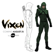 New Vixen Promo Art Features The Arrow