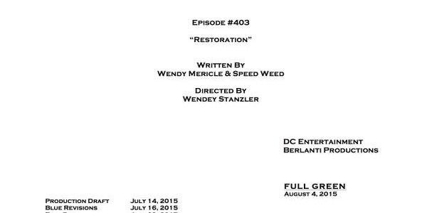 Arrow Episode #4.3 Title Revealed