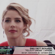 Arrow on Set: Emily Bett Rickards On Ray, The Death, & The Engagement Ring