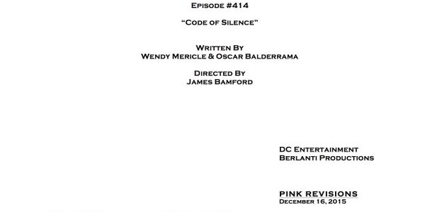 Arrow #4.14 Title & Credits Revealed