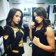Megalyn E.K. Posts A Photo With Her Vixen Stunt Double