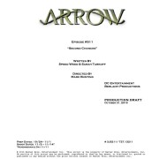 Arrow #5.11 Title & Credits: Who’s Having “Second Chances?”