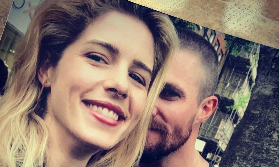 Stephen Amell has posted a tribute to his departing Arrow co-star Emily Bet...