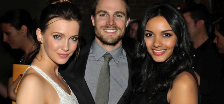 Katie Cassidy, Stephen Amell & Jessica Lucas At The CW’s Upfront Party