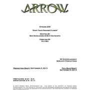 Arrow #2.6 “Keep Your Enemies Closer” Writer & Director Credits