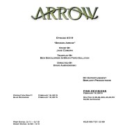 Arrow #3.19 “Broken Arrow” Credits Revealed