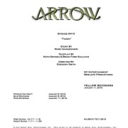 Arrow #4.15 Title & Credits Revealed