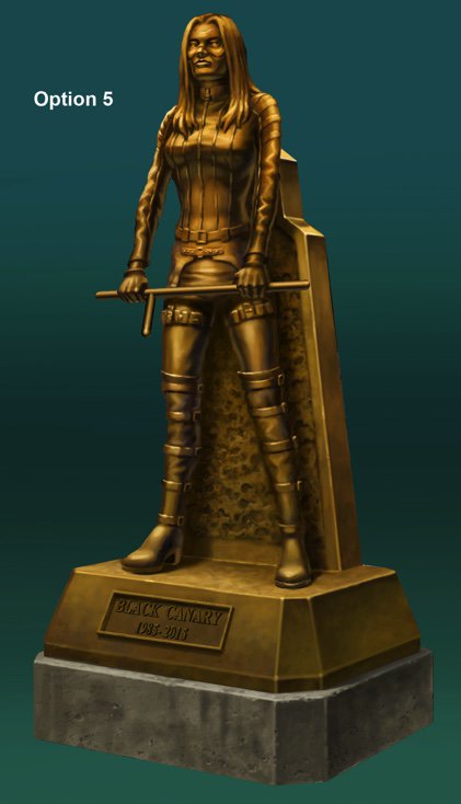 A Black Canary Memorial Statue For Arrow Season 5? | GreenArrowTV