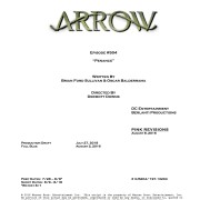 Arrow #5.4 Title & Credits Revealed