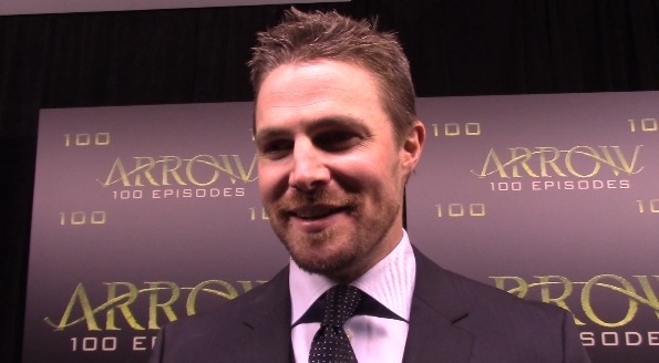 Video: Stephen Amell On The Arrow Episode 100 “Green Carpet”