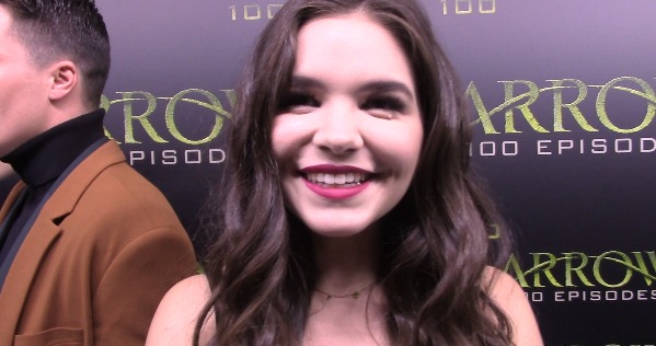 Arrow Episode 100 Green Carpet Interview: Madison McLaughlin (Artemis!)